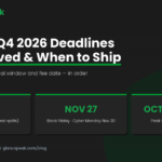 Amazon Q4 2026 Prep: Every Deadline Sellers Can’t Miss